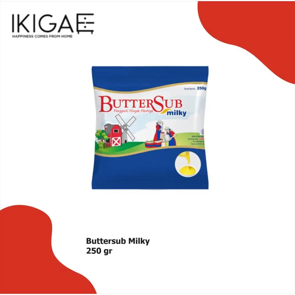 BUTTERSUB MILKY / BUTTER OIL SUBSTITUTE 250 GR