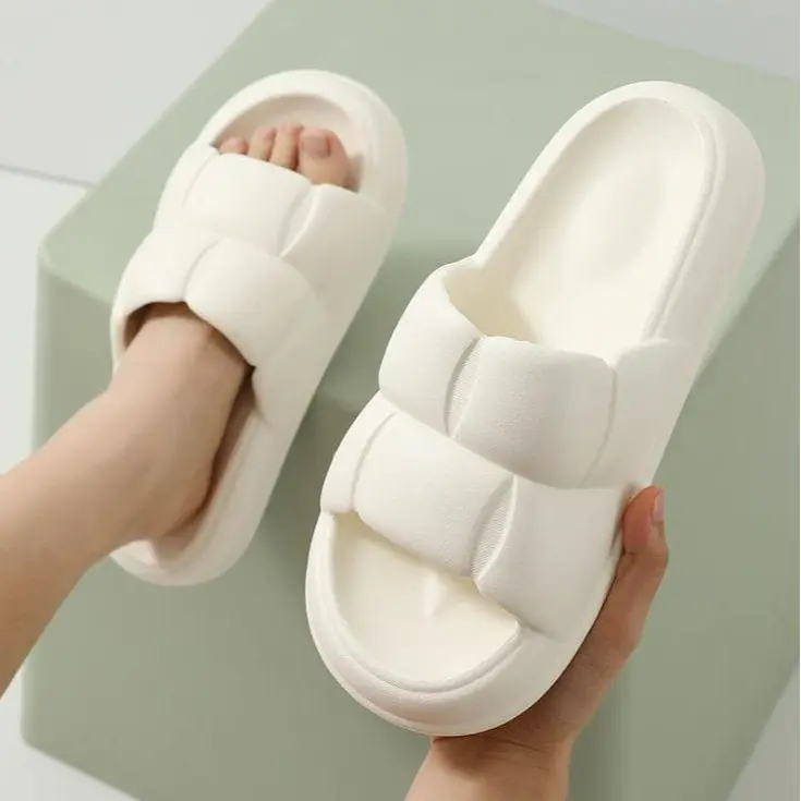 Sandal Jelly Wanita Hazana Sendal Selop Terbaru dengan Bantal Kaki Elastis Tinggi - Black, Pink