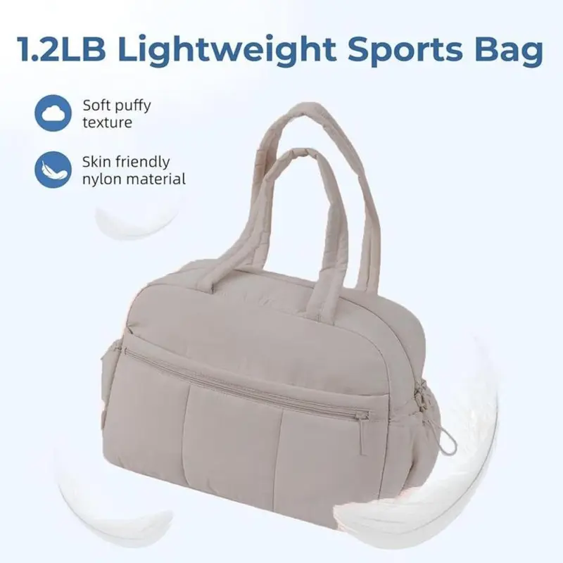 Women's Gym Bag, Water Resistant Travel Bag with Wet Pocket, Carry on Weekender Bag for Women, Fitness Gym Bag for Travel, Sports & Outdoor Accessories 2