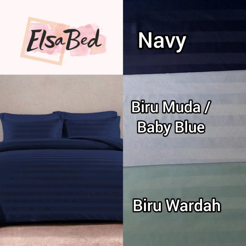( Tinggi = 35 cm ) Lebar = 200,180,160,140, Sprei Hotel Microtencel Paling Adem Gramasi Tertinggi Seprai Pakai Karet Anti Geser 7