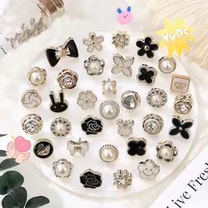Mini Bross 10Pcss Pin Baju Hijab Dagu Klip Kecil Aksesoris Fashion Wanita Korea
