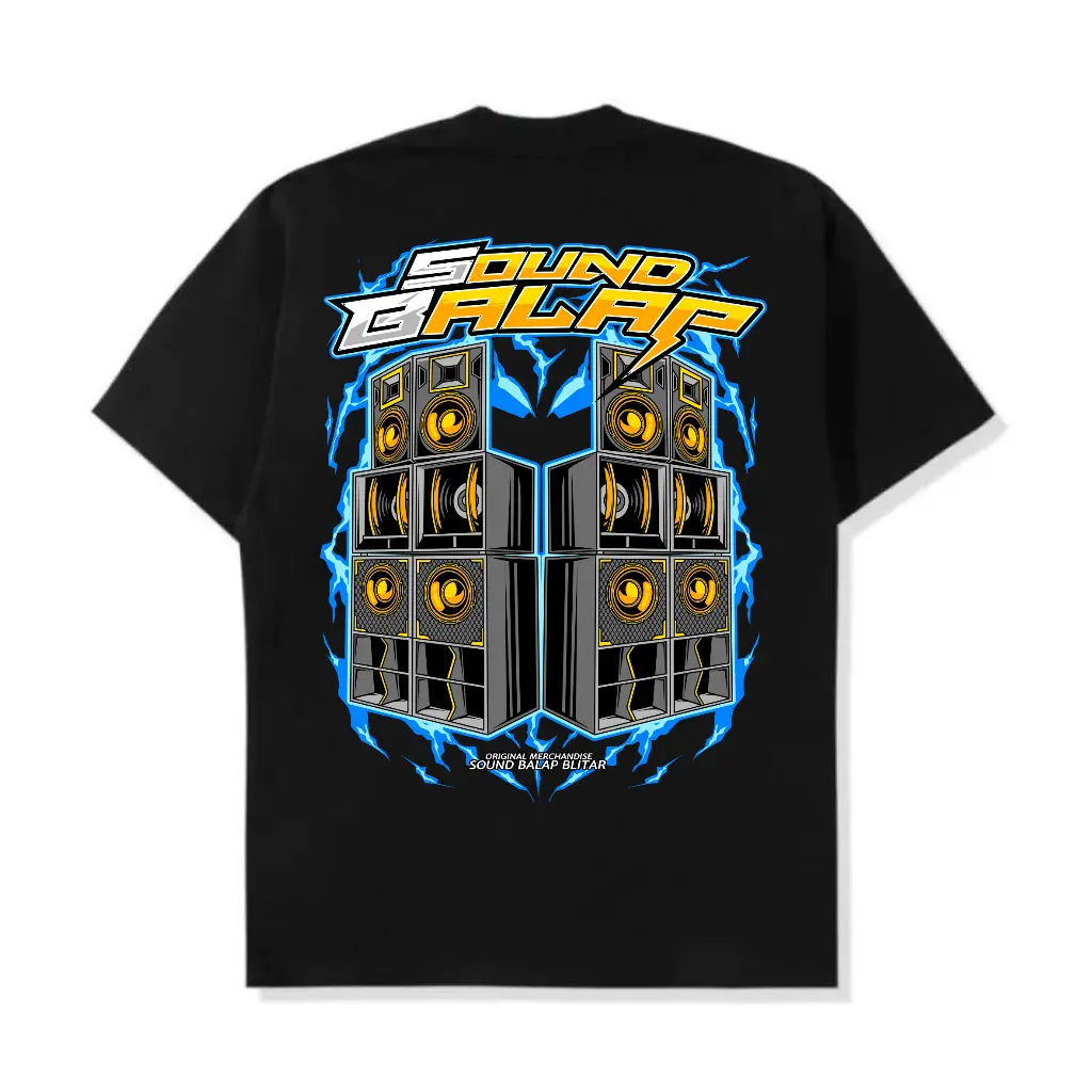 KAOS ANAK-ANAK KAOS SOUND SYSTEM SOUND BALAP SERIES 6 KATUN COMBED DISTRO |
