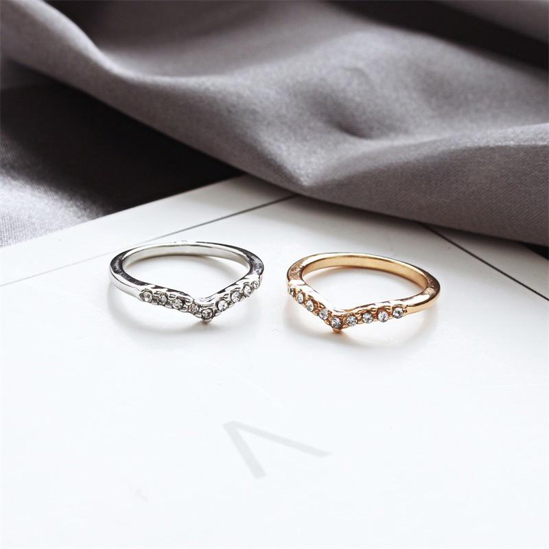 Heart-shaped ring simple ring full of love tail ring - TikTok Shop ...