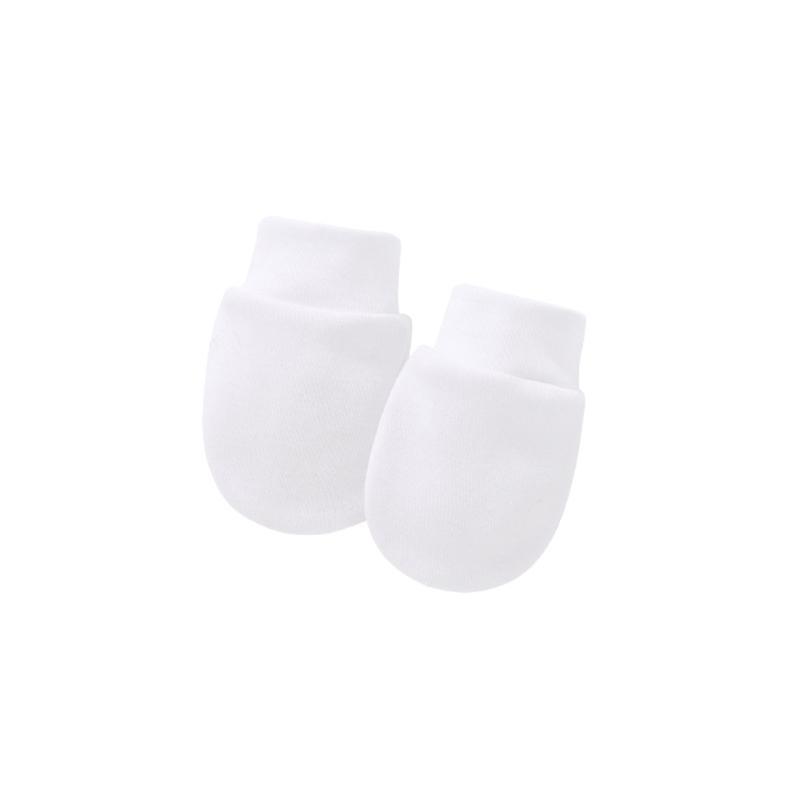 Product Introduction of Two Piece Set of Baby Scratch Resistant Soft Cotton Gloves for Newborn Face Protection 8