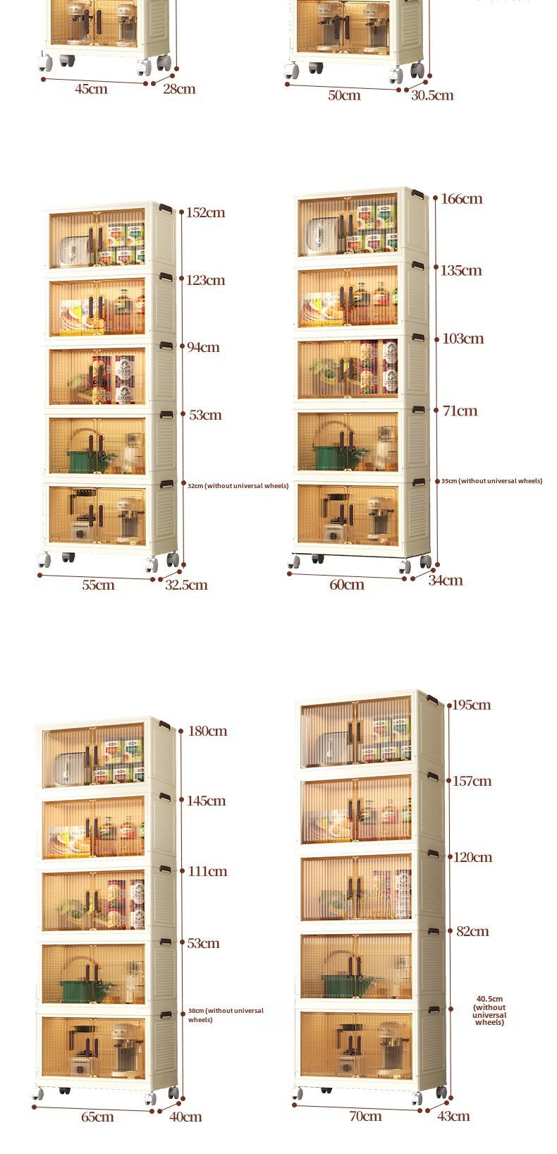 Product Introduction of Storage Cabinet Foldable Wholesale Children's Clothes Storage Cabinet Double Door Home Organizer Cabinet Household Bedroom Wardrobe Easy to Use, Convenient and Easy to Use box  leather 16