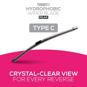 Trapo Hydrophobic Car Wiper Blades [REAR WIPER] - (For Continental / China made Cars)
