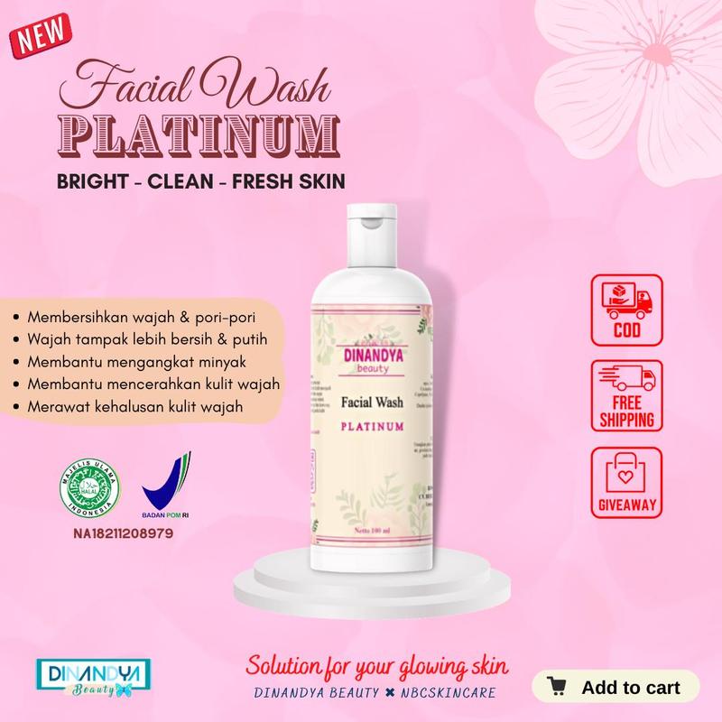 BPOM SABUN WAJAH || Facial Wash Glowing  Memutihkan Melembutkan Mengencangkan Muka 1