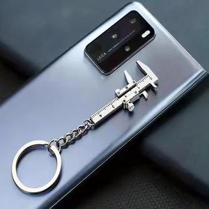 Llavero Calibrador Vernier Portátil, Herramienta de Medición de Precisión 0-40mm, Herramienta de Medición Duradera y Elegante para Educación, Ingeniería, Proyectos DIY