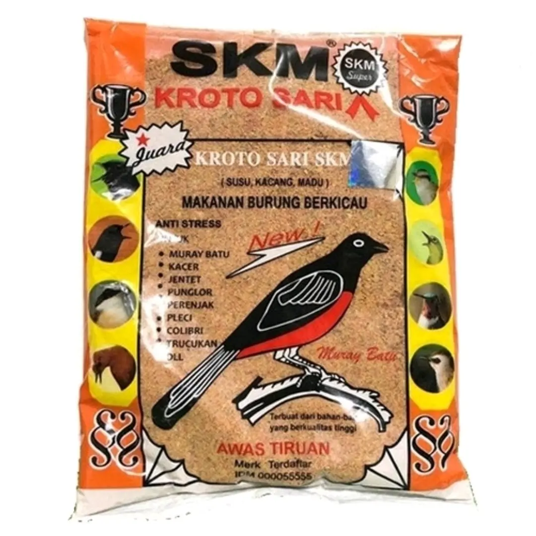 VOER SKM HALUS KROTOSARI PAKAN BURUNG