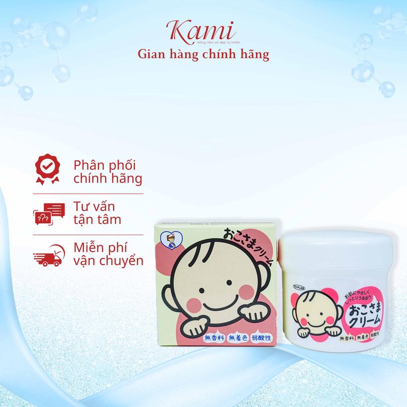 Kem nẻ Osakama To Plan dành cho bé 110g 30g Nhật Bản