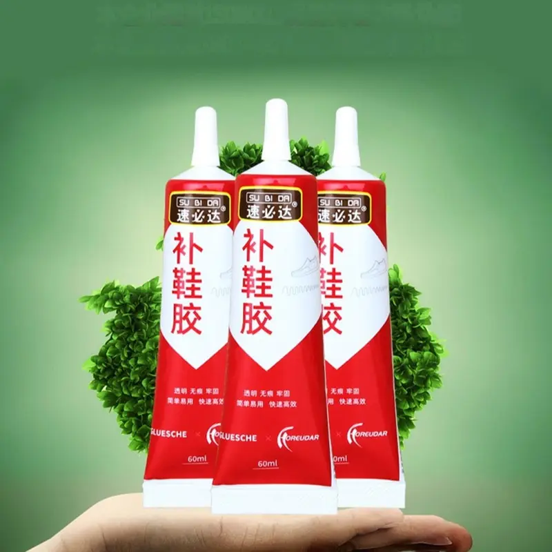Keo Dán Giày Thể Thao Bằng Cao Su Trong Suốt Chống Thấm Nước 60ML 2