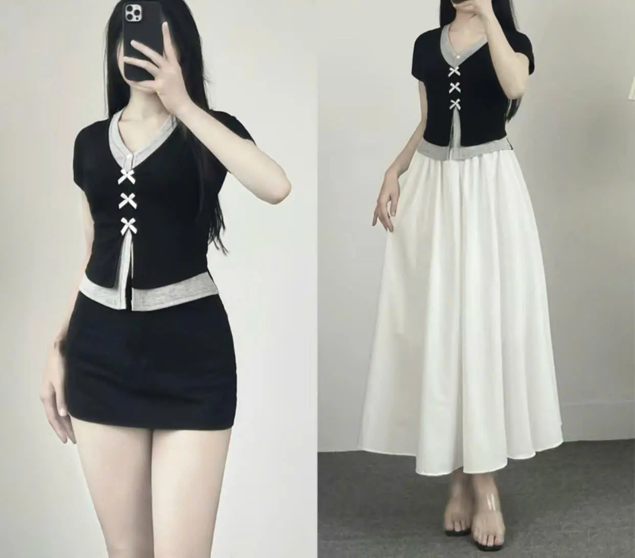 Áo cộc nay nữ chất thun tăm mềm mịn mát co giãn 4c size từ 40-62kg