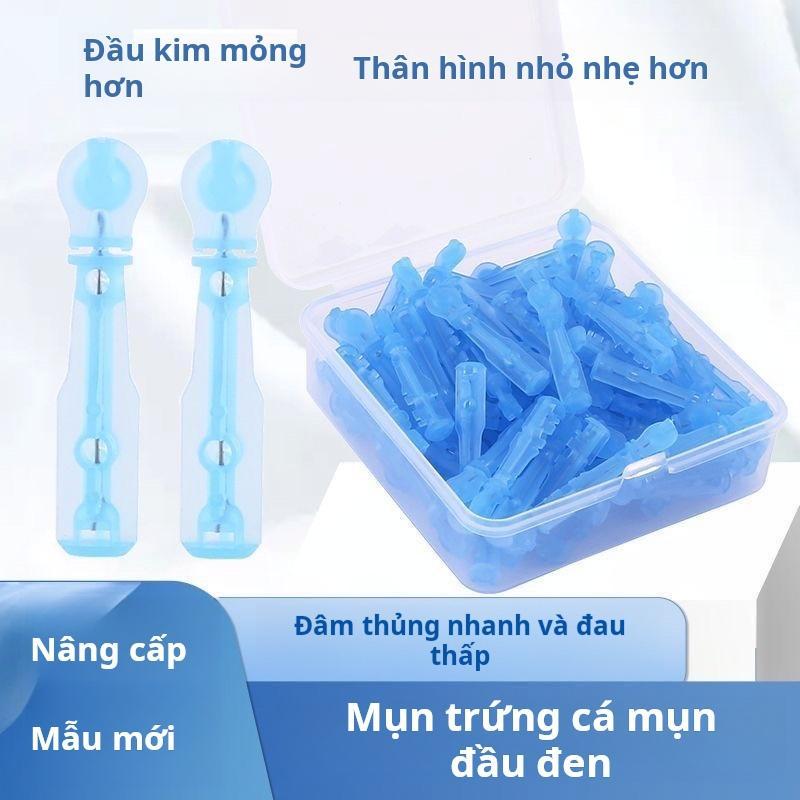 Dụng cụ lấy mụn dùng một lần, để loại bỏ mụn đầu đen trên khuôn mặt, đầu siêu…