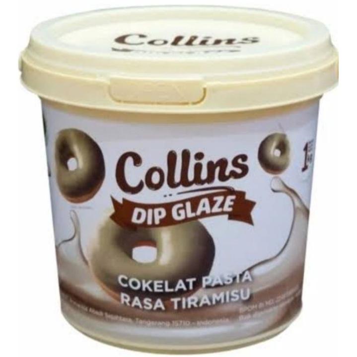 MEDAN Collins Dip Glaze Selai Topping Donut 1 Kg Semua Varian 4
