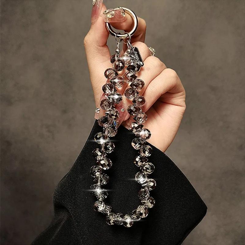 Ốp Điện Thoại Di Động Ins Bling Jellwery, Dây Đeo Chống Thất Lạc, Phong Cách Hàn Quốc, Móc Chìa Khóa, Vòng Tay Ngọc Trai, Hạt, Dây Đeo Tay Ngắn Có Thể Điều Chỉnh Phụ Kiện Điện Thoại