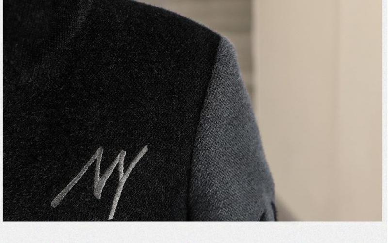 Product Introduction of 2024 new men's letter casual jacket, zipper cardigan design, comfortable and soft fabric, casual and versatile. 23