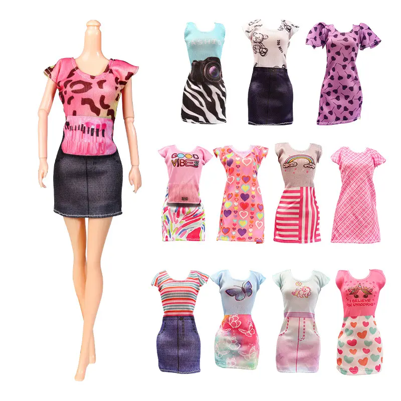 30CM Yitian Doll Original Fashion Dress Up Doll Clothes 11-inch Princess Supermodel Doll Fashion Dress Up Set