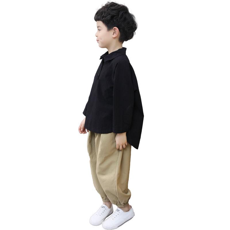 Bộ Quần Áo Bé Trai, Quần Áo Mùa Thu, Cỡ Trung Bình Và Lớn, Áo Sơ Mi Phong Cách Phương Tây, Bộ Hai Mảnh, Thời Trang Phong Cách Hàn Quốc Đẹp Trai, Thích Hợp Cho Quần Áo Trẻ Em, 2024 Mùa Thu 3