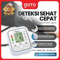 Gambar (Promo Special) Goto [COD] Omicron Tensimeter Alat Ukur Deteksi Tekanan Darah Digital Akurasi Tinggi Blood Pressure BW-3205 - BW-3205 dari Goto Living Kota Tangerang 1 Tokopedia