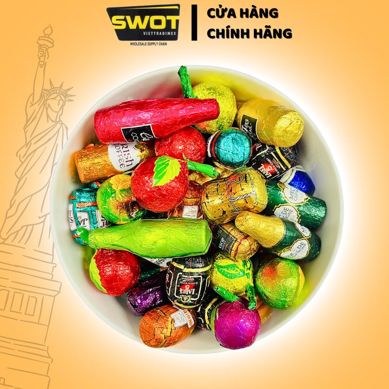 ABTEY Socola R mix 20 Viên Cao Cấp Chính Hãng Pháp, SôCôLa Đạt Chuẩn Hương Vị R, Chocolate Sang Trọng Thích Hợp Ăn Vặt Hoặc Làm Quà Tặng socola  rượng Snack Food - SWOT