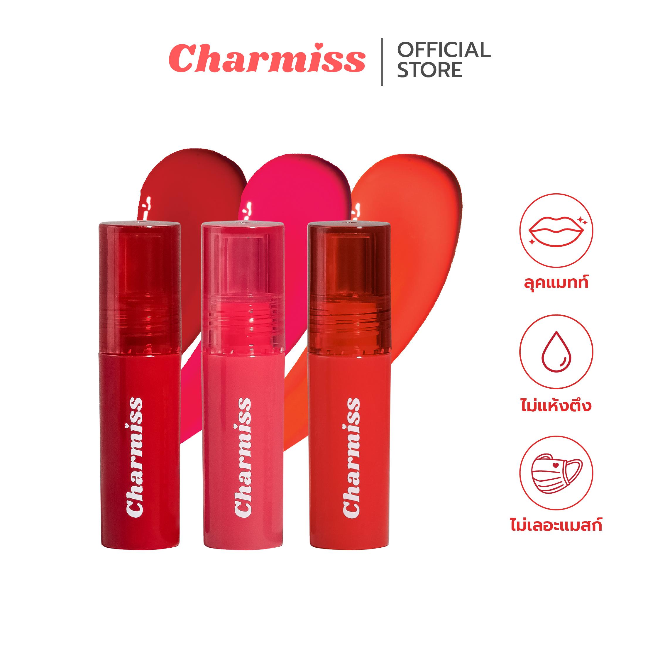 Show Me Your Charm Tattoo Matte Tint 2.2 g ทิ้นท์เนื้อน้ำสีสด ปาดเดียวจบ สวยยาวไม่ต้องเติม!