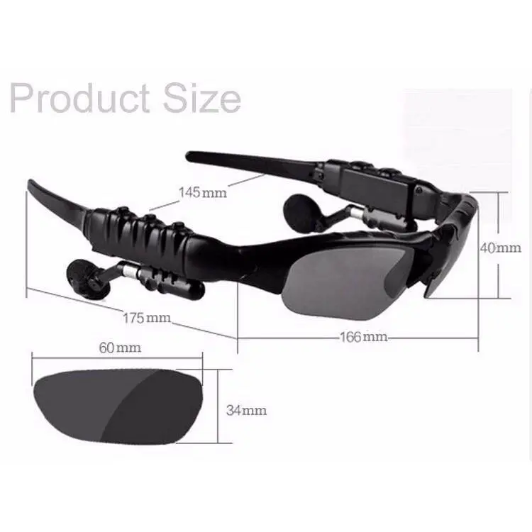 KACAMATA BLUETOOTH MP3 SUNGLASSES FULL BASS JERNIH Eyewear 6