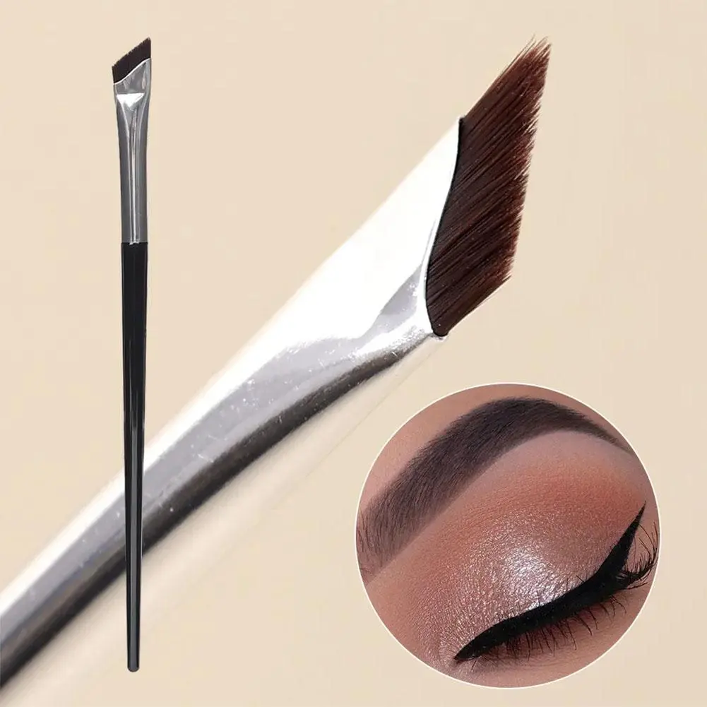 Profesional Eyeliner Cream Brush Eyebrows Brush J7L4