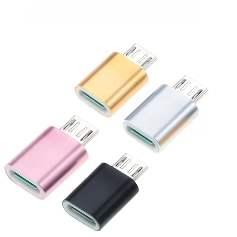 USB Type C Female To Micro USB Male Adapter Connector Type-C Micro USB Charger Adapter V8 Charging Data Transmission Converters phone lanyard iphone 16 plus  case iphone  charger iphone 16 plus  case phone  film