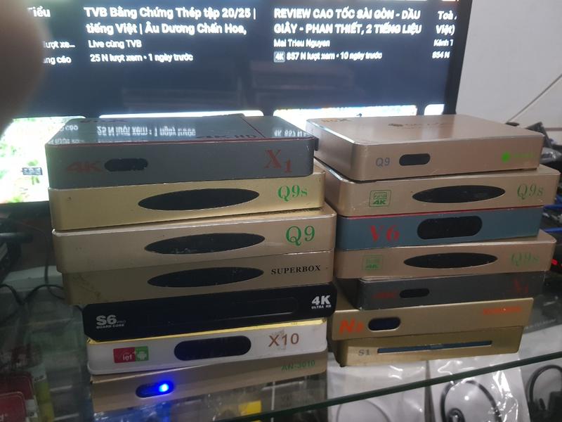 Đầu anroid tv box android 7.1.2 1G