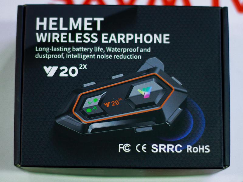 Tai Nghe Bluetooth Y20 2x Gắn Mũ Bảo Hiểm Fullface. 3 4 Đàm Thoại