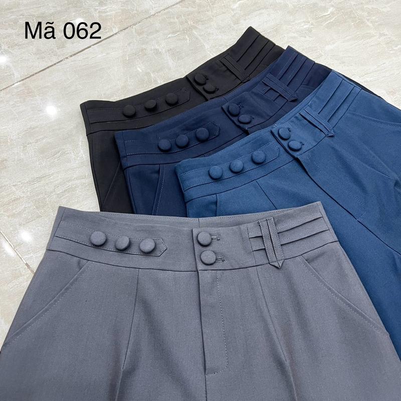 Product Introduction of Quần tây nữ mã 062 dáng baggy thanh lịch đc may bằng chất liệu hai biên loại đẹp. THÀNH NAM 2