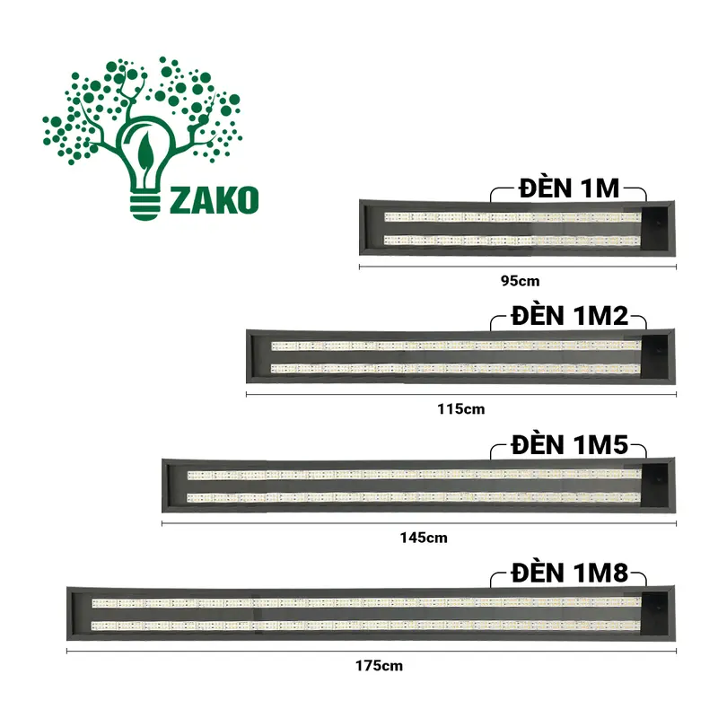 Đèn Thanh Cá Bối Zako Siêu Sáng-1.5M 4