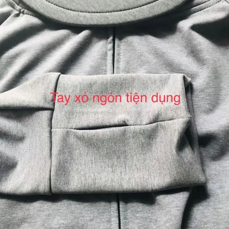 Áo Chống Nắng Nữ Cánh Dơi Cao Cấp chất liệu nỉ hàn Mát Lạnh Fish Sport 7