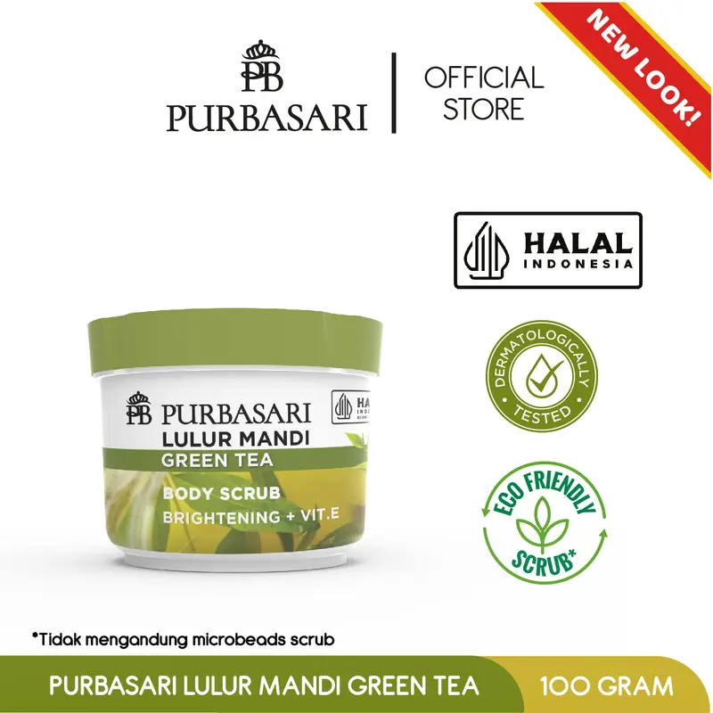 Purbasari Lulur Mandi 100gr / Pencerah / Hidrasi / Body Scrub 8