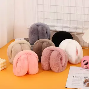 LULU Foldable Winter Earmuff Wanita cewek import korea penghangat telinga penutup kuping ear warmer korean