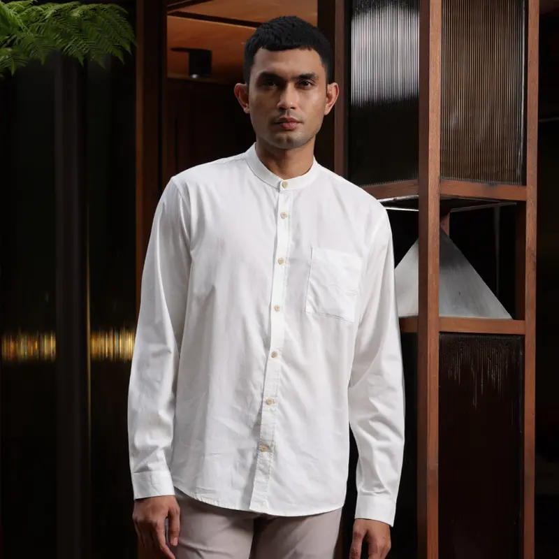 Used 1968 - Serene Kemeja Koko Pria Lengan Panjang 0