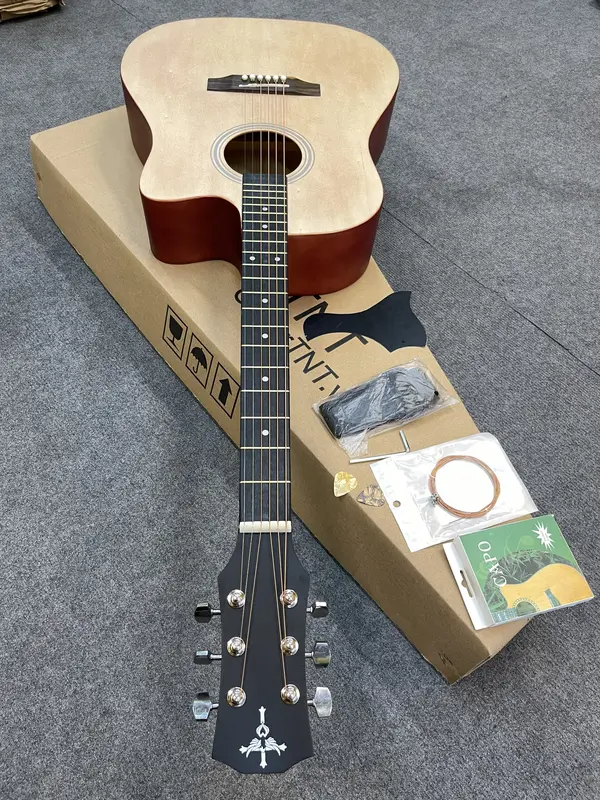 Đàn Guitar PL 400 , Có Ty Chỉnh , tặng kèm full phụ kiện 7