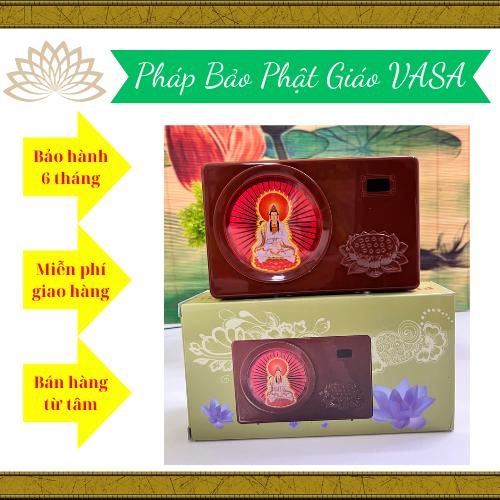 Máy Tụng Kinh Địa Tạng 73 Bài Có Hình Quan Âm, Ghim Điện Trực Tiếp