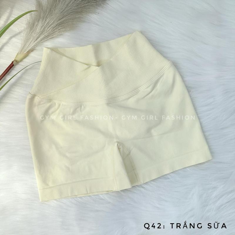 [New Best] Mã Q42: Quần Mitao Thể Thao Nữ Eo V, Lưng Cao Chun Mông, Mềm, Dày Dặn, Co Giãn Tốt Sport Tập Gym đỏ hồng thoáng khí