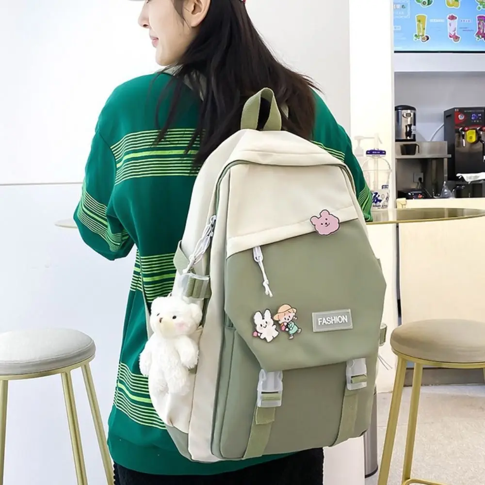 Túi sách không thấm nước, chất lượng cao, chất liệu Nylon, dung tích lớn, ba lô, thích hợp cho trường đại học, tuyệt vời như một món quà