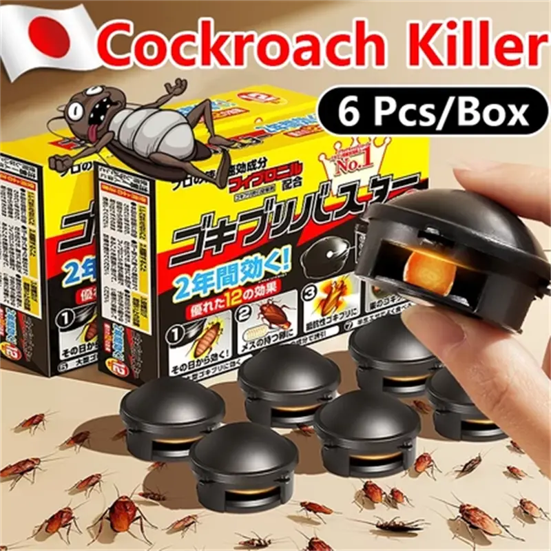 Cockroach Motel JAPAN Cockroach Killer Gel 6pcs Repeller Roach Traps Roach Motel ...