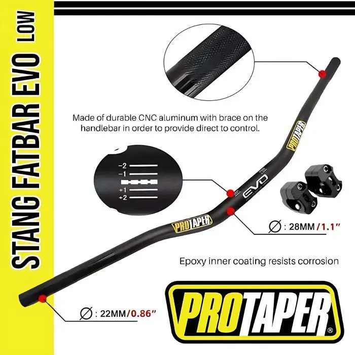 Stang Fatbar PROTAPER EVO Type LOW Universal - Shop | Tokopedia