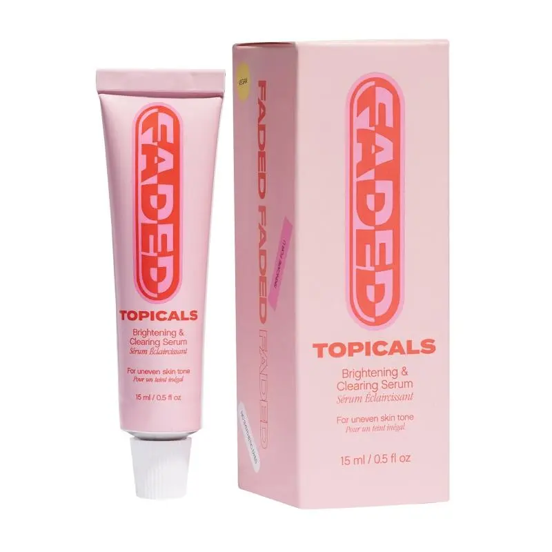 1-3PCS TOPICALS  Faded Brightening & Clearing Serum For Scars Spots & Post-Blemish Mark Improve Uneven Skin Tone 15ml Skincare Skin Repair Comfort