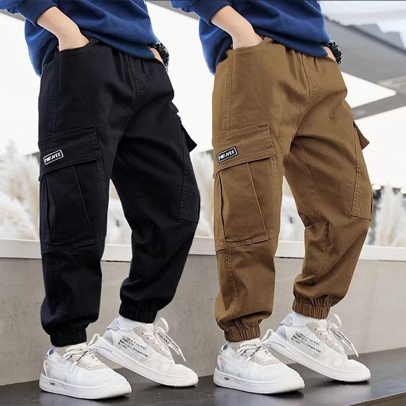 Product Introduction of Quần kaki túi hộp thời trang cho bé trai size nhỡ đại 18-52kg, quần dài kaki bé trai mẫu PMF, quần đi học bé trai, quần bé trai, quần kaki nam 31