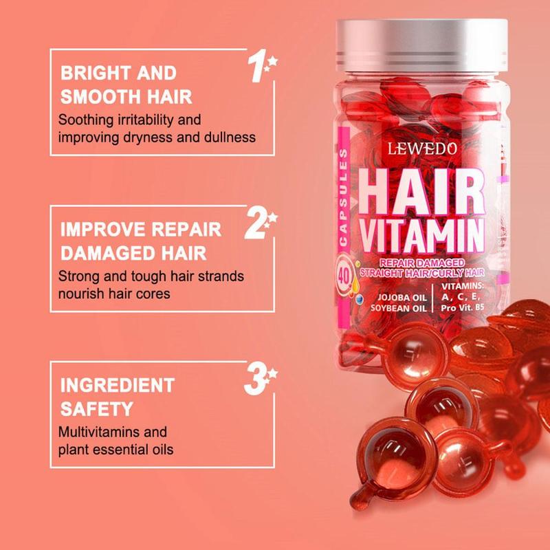 Product Introduction of Hair Vitamin Repair Damaged Hair Essence 40 Capsules Z2N0 R0V5 Haircare Comfort 20