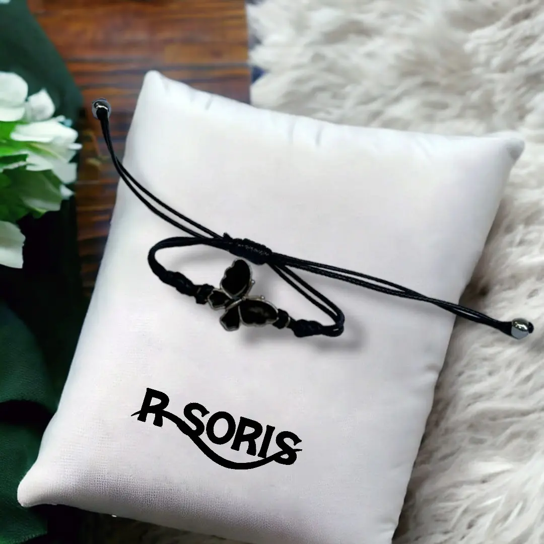 R'Soris - Gelang Kupu Kupu - bracelet Butterfly DIY Tali VIntage Korea Persahabatan harian tali kulit korea Gift Hadiah bestie