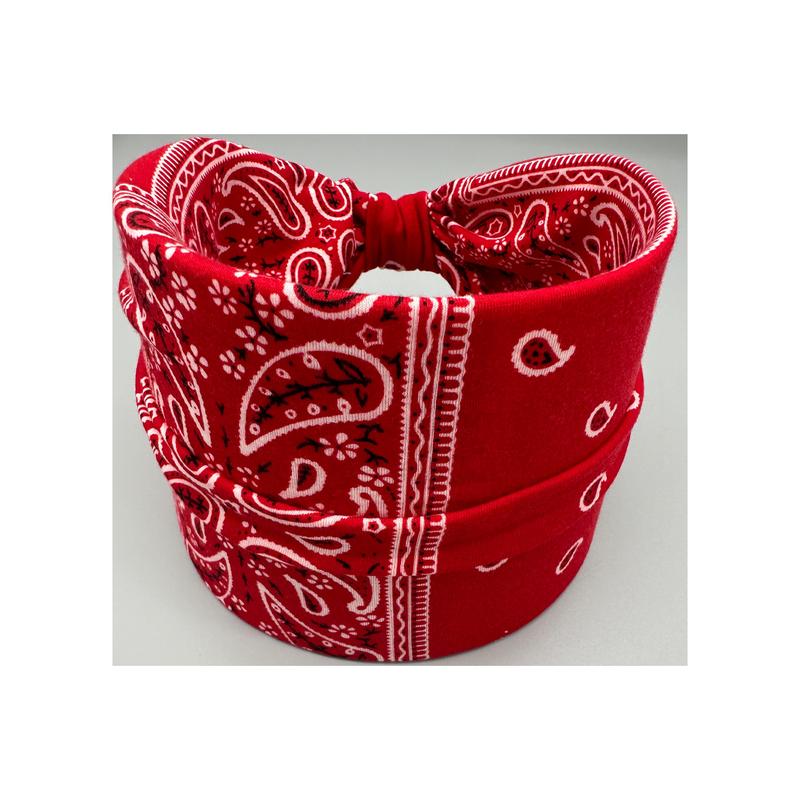 Product Introduction of Boho Women Floral Print Outdoor Headband Sports Bandage Elastic Wide Running Adjustable Headbands Yoga Sweat Absorption Head Band Bandeau Sport Hair Band Hair Accessories 7