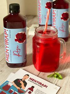MENYIRAP Rose Cordial Sirap By Dato's Fazley Yaakob [Tanpa Kalori & Gula] -500ml
