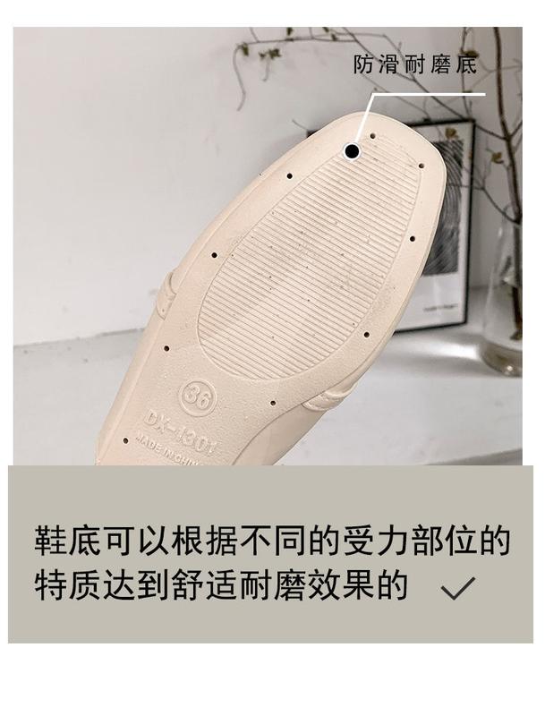 Product Introduction of Women's Summer Fashionable Outdoor Slippers 2022 New Korean Style Internet Celebrity Ins Home Non-Slip Cute Trendy Closed Toe Half Slippers 9