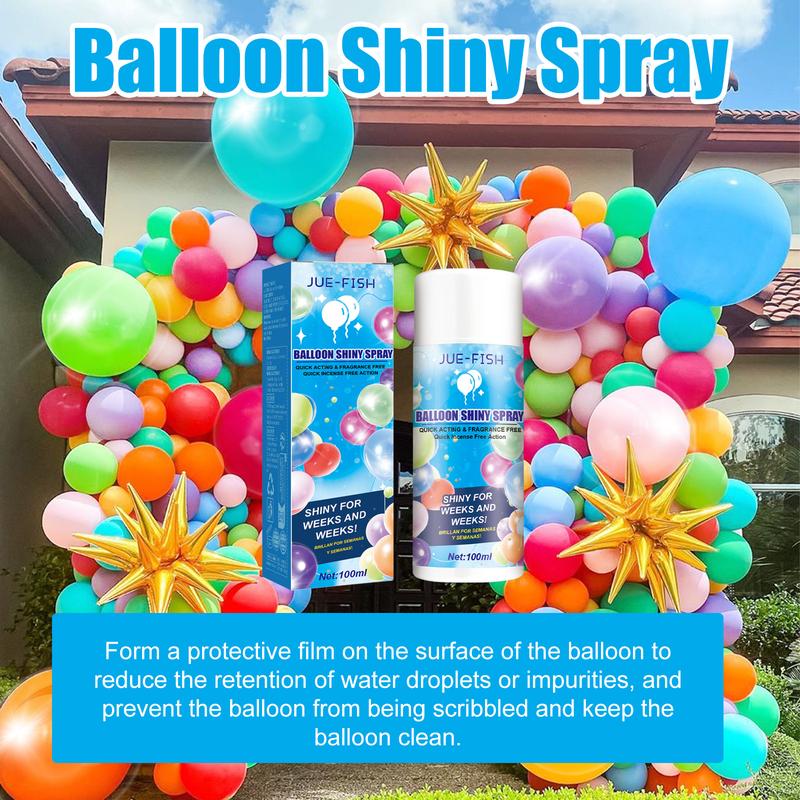 Product Introduction of Aerosol Balloon Spray Balloon Surface Texture Shine Long Lasting Non-Oxidizing Color Fading Spray 9